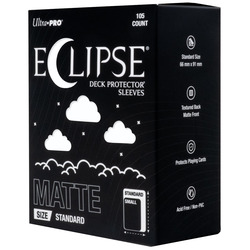 UltraPro Eclipse Card Sleeves Matte Arctic White Standard (105ct)